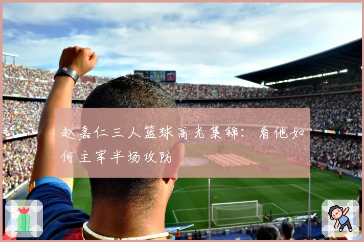 赵嘉仁三人篮球高光集锦：看他如何主宰半场攻防