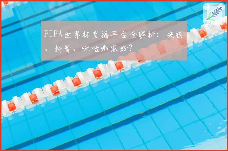 FIFA世界杯直播平台全解析：央视、抖音、咪咕哪家好？